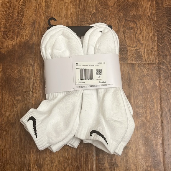 Nike Everyday Low Cotton Cushioned Socks 6 Pack - Picture 9 of 17